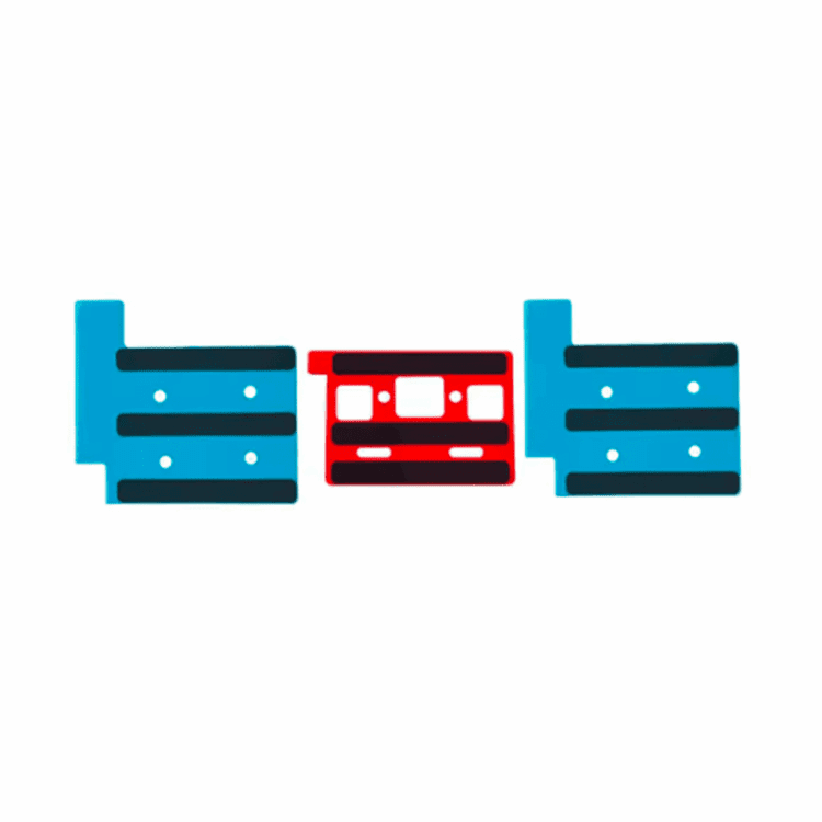 MacBook Pro Batterie-Aufklebersatz A1708 A2159