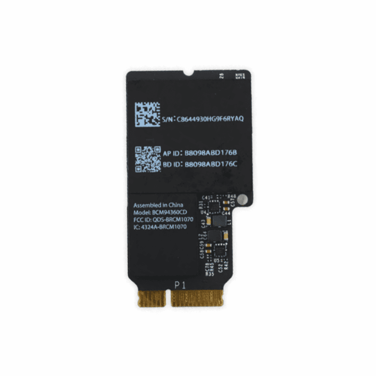 Carte Aéroport Wi-Fi + Blueooth iMac A1418 A1419 (Late 2013 - Late 2014) - USED