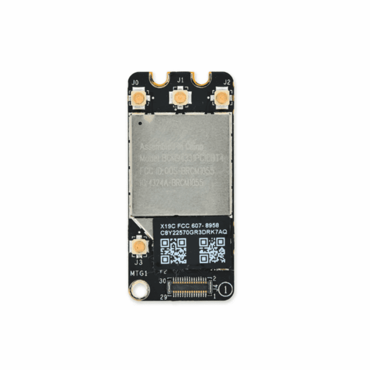 Carte Aéroport Wi-Fi + Blueooth MacBook Pro A1278 A1286 (Mid 2012) - USED