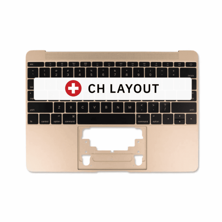 Topcase macbook a1534 Mitte 2017 Anfang 2016 gold