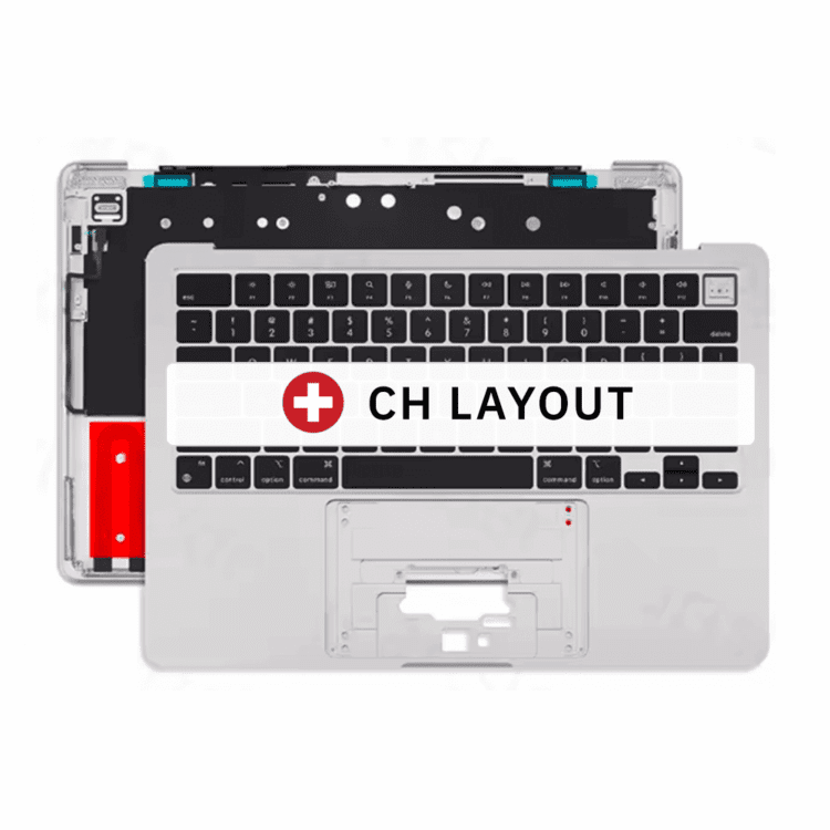 top case macbook air a3113 early 2024 silber