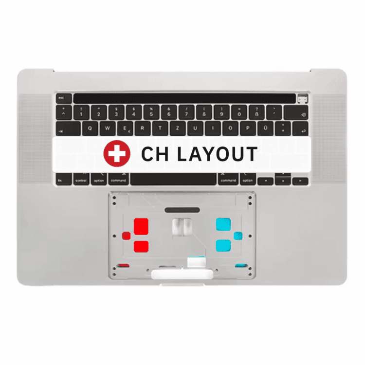 top case macbook pro 16 a2141 late 2019 ch silver