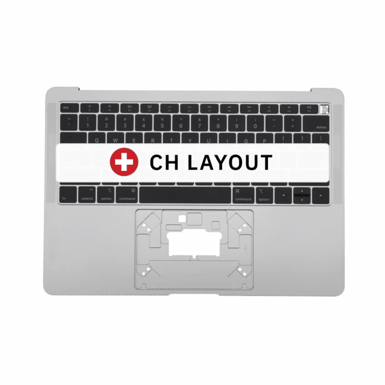 topcase macbook air 13 a1932 ende 2018 mitte 2019 silber