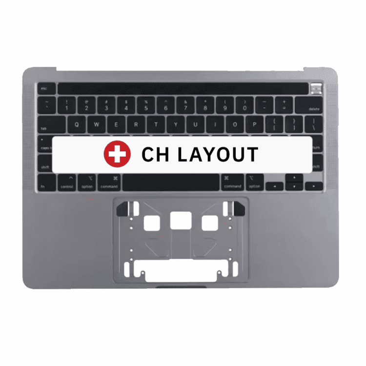 Topcase macbook pro 13 a2251 Mitte 2020 Raum grau