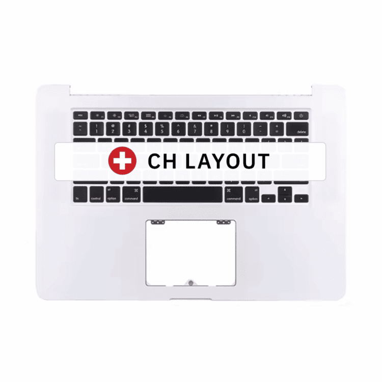 Topcase macbook pro 15 a1398 Mitte 2012 Anfang 2013 silber